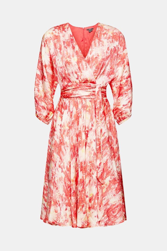 Šaty s květinovým vzorem, RED, overview
