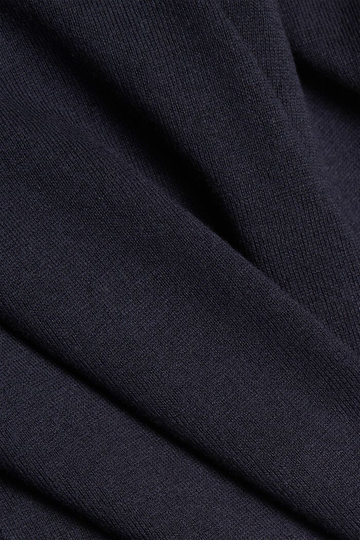 Basic pulovr ze směsi s bio bavlnou, NAVY, detail image number 1