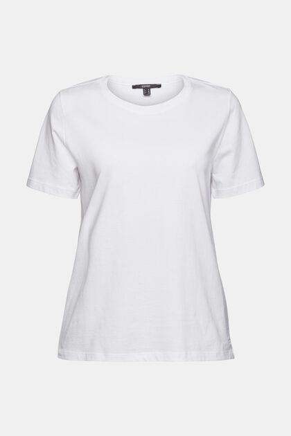 Basic tričko ze 100% bio bavlny, WHITE, overview