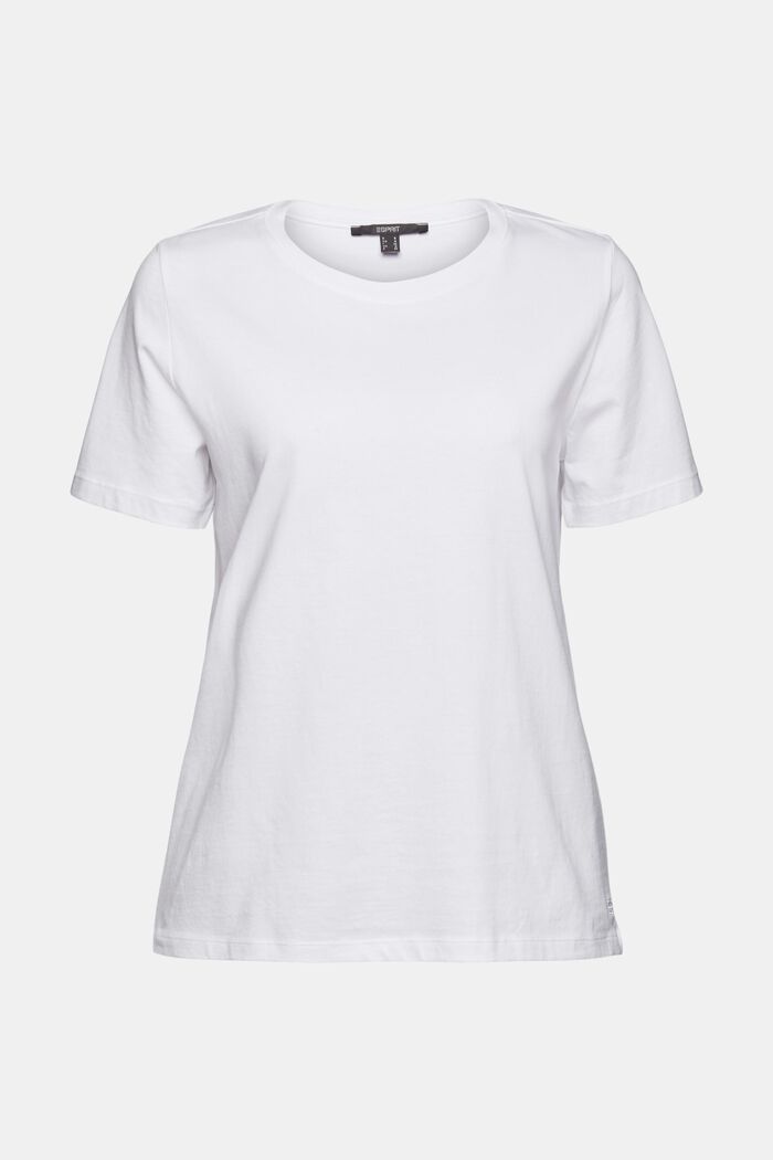 Basic tričko ze 100% bio bavlny, WHITE, detail image number 2