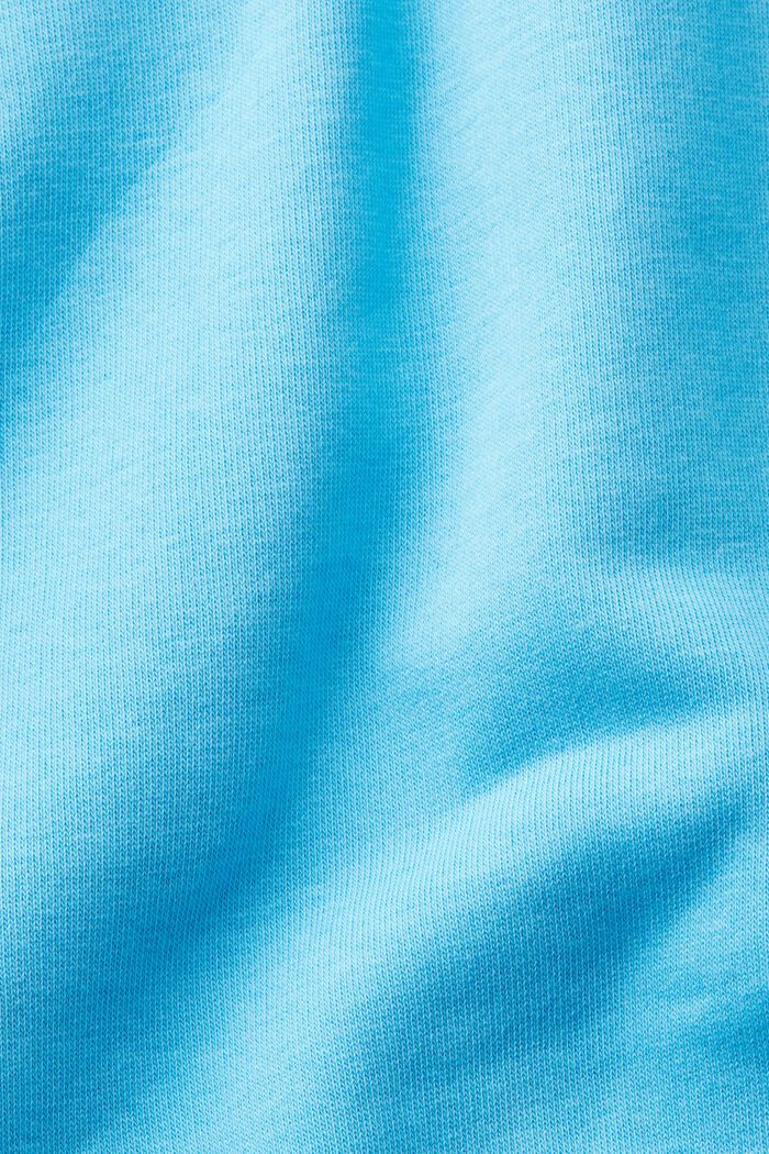 Mikina s kapucí, TURQUOISE, detail image number 5