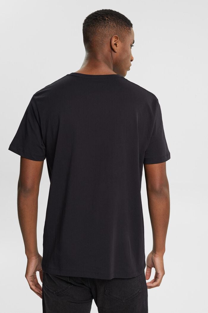 Tričko s potiskem na hrudi, BLACK, detail image number 3