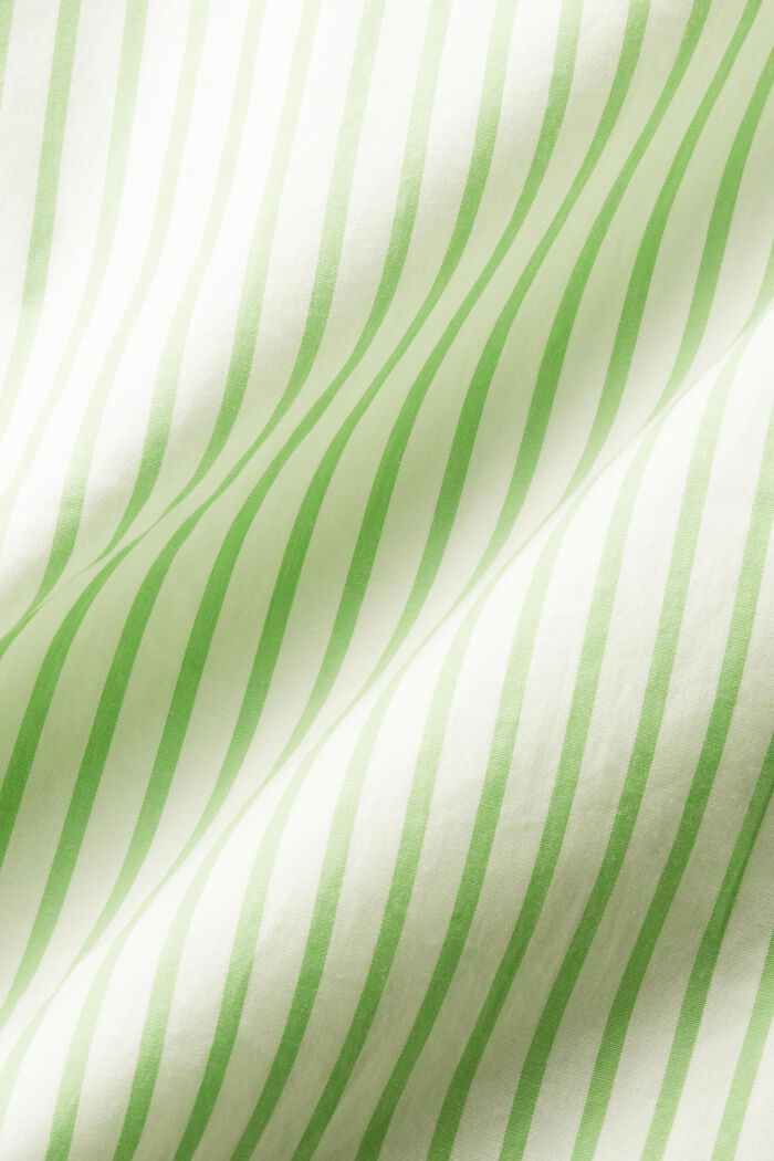 Pruhovaná košile s propínacím límcem, GREEN, detail image number 5
