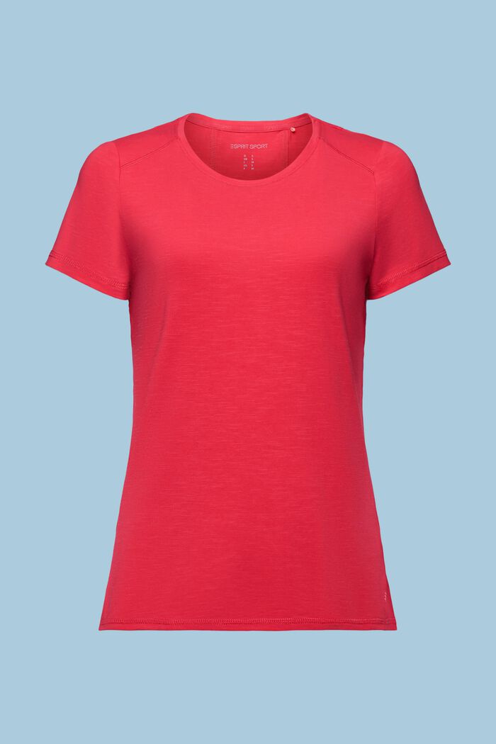 Sportovní tričko, E-DRY, RED, detail image number 7