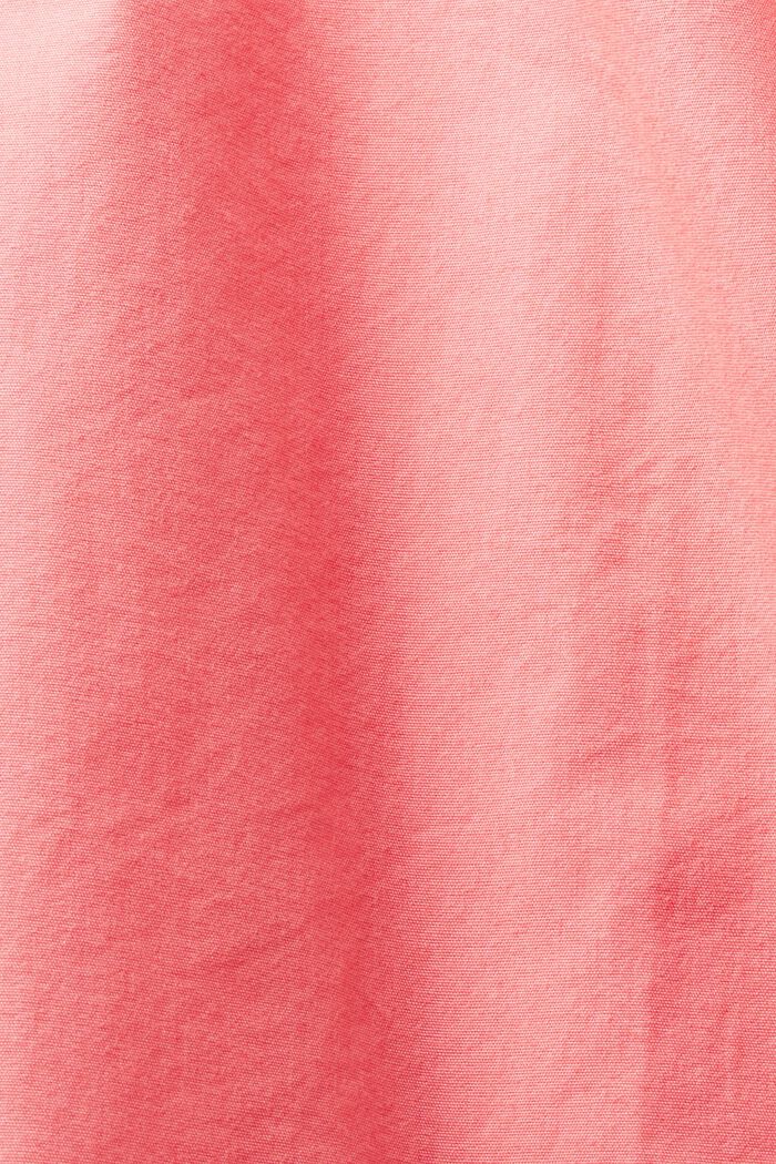 Košile z bavlněného popelínu, PINK, detail image number 4