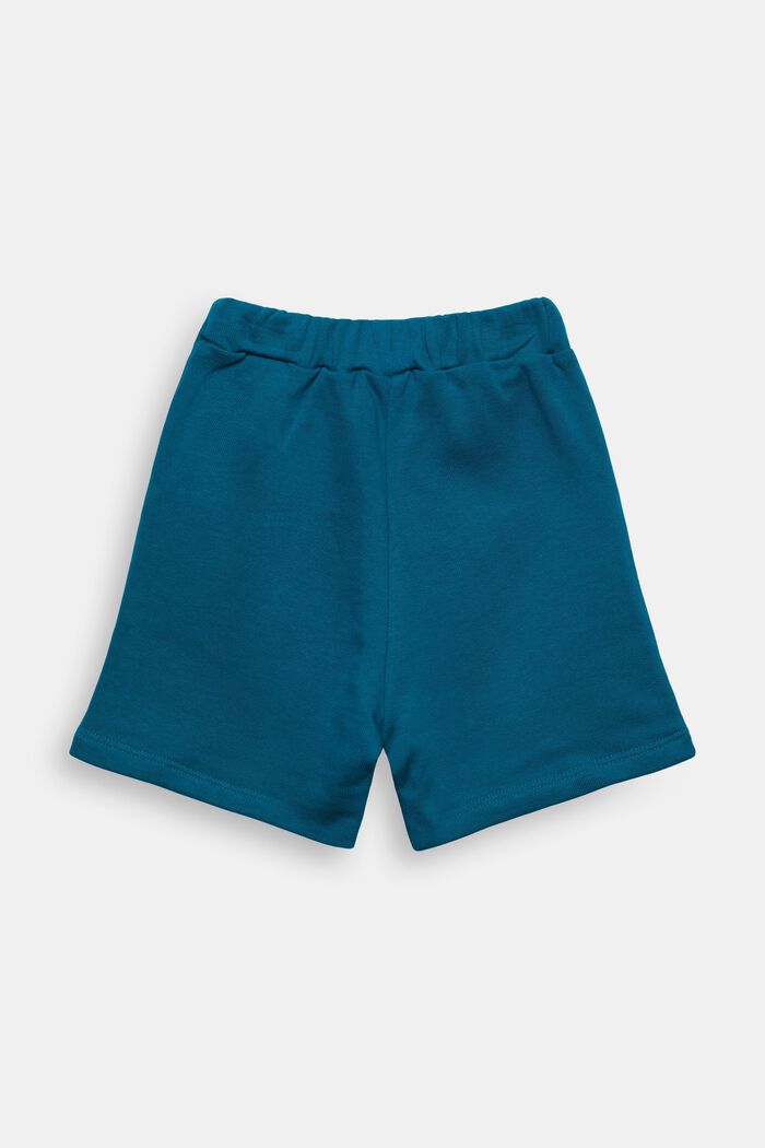 Shorts knitted, DARK TEAL GREEN, detail image number 2
