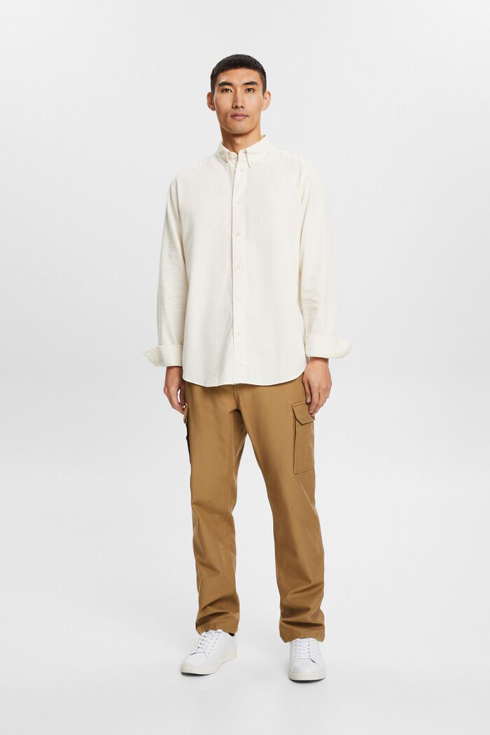 Manšestrová košile, 100% bavlna, ICE, detail image number 0