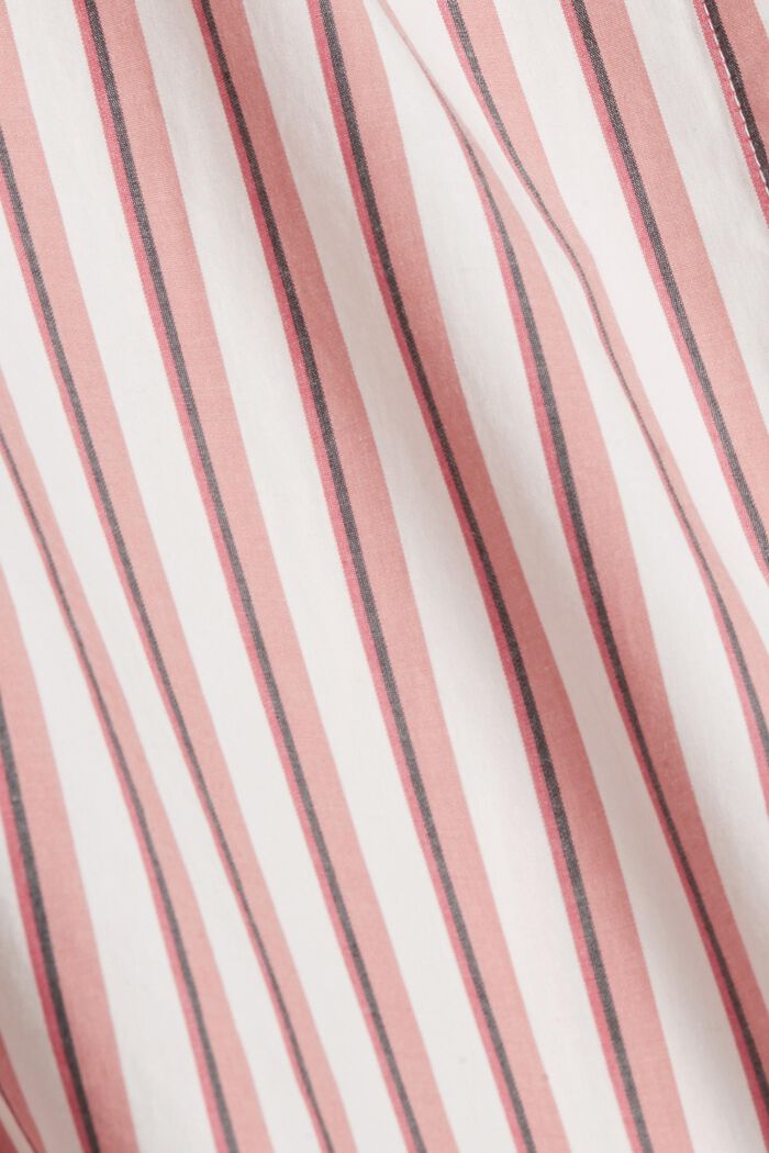 Ležérní košilová halenka s proužky, OFF WHITE, detail image number 4