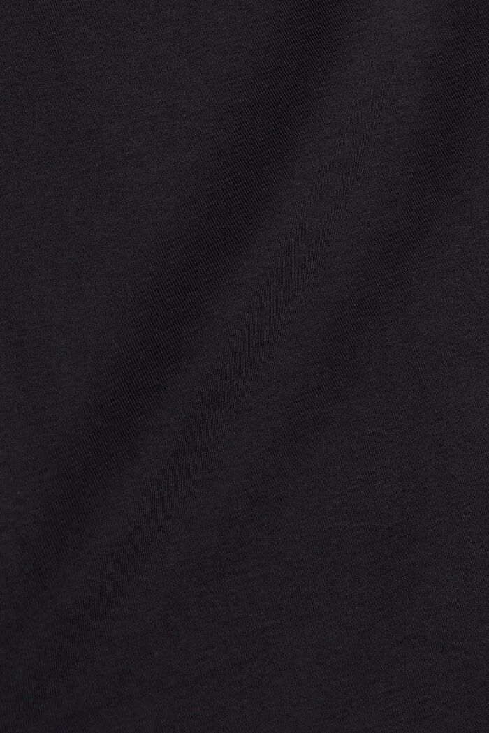 Tílko z bio bavlny, BLACK, detail image number 1
