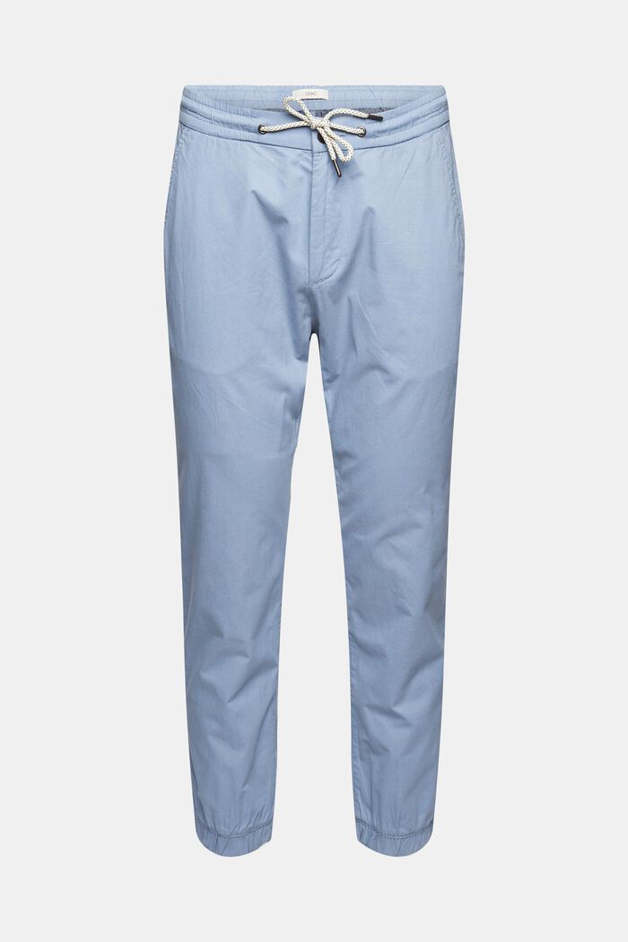 Lehké kalhoty chino se šňůrkou na stažení, BLUE, detail image number 2