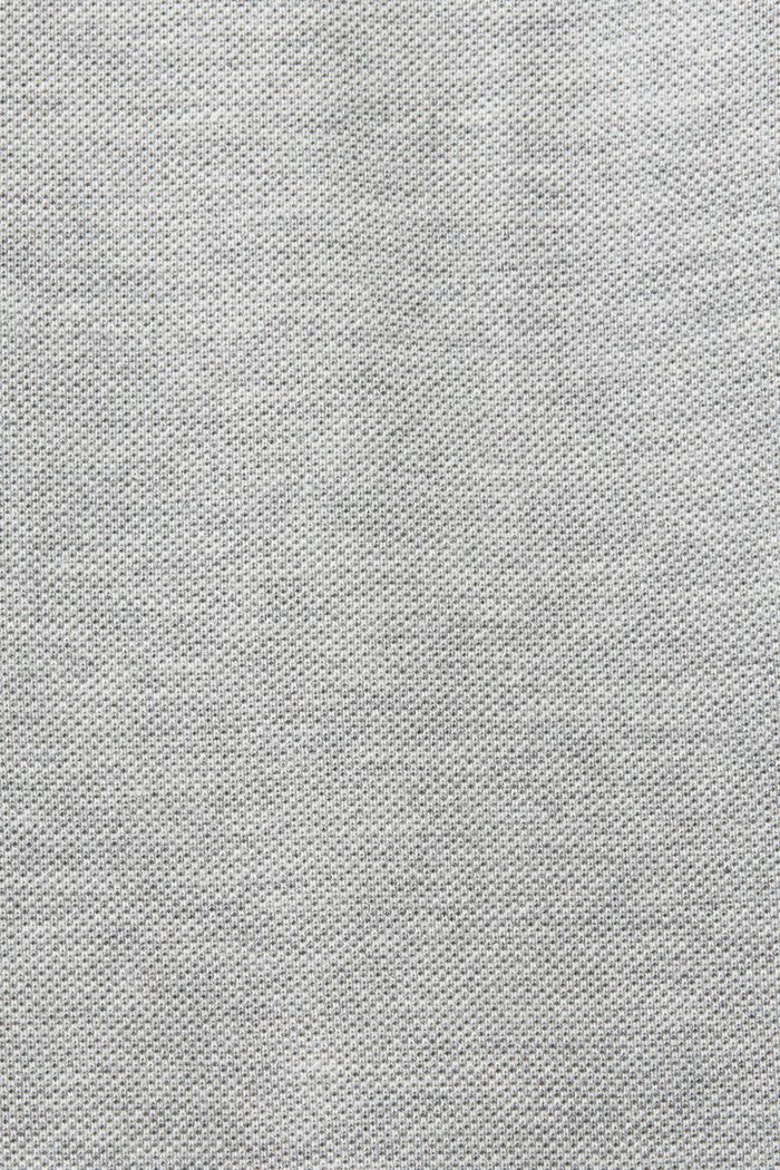 Polokošile z piké z bavlny pima, LIGHT GREY, detail image number 5