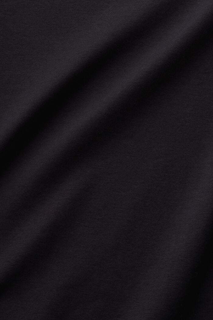 Tričko s lodičkovým výstřihem, BLACK, detail image number 5