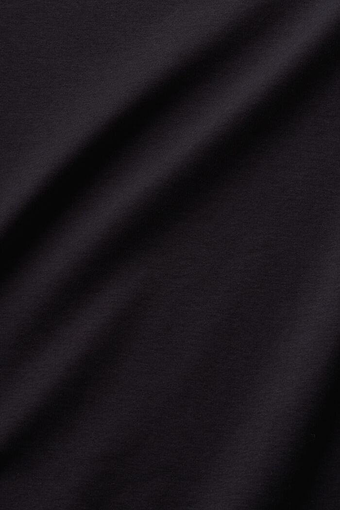 Tričko s lodičkovým výstřihem, BLACK, detail image number 5