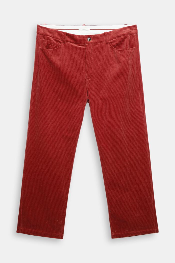 CURVY manšestrové kalhoty, 100% bavlna