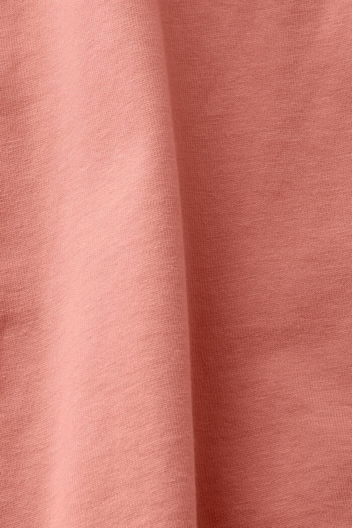 Potištěné tričko z bio bavlny, PINK, detail image number 4