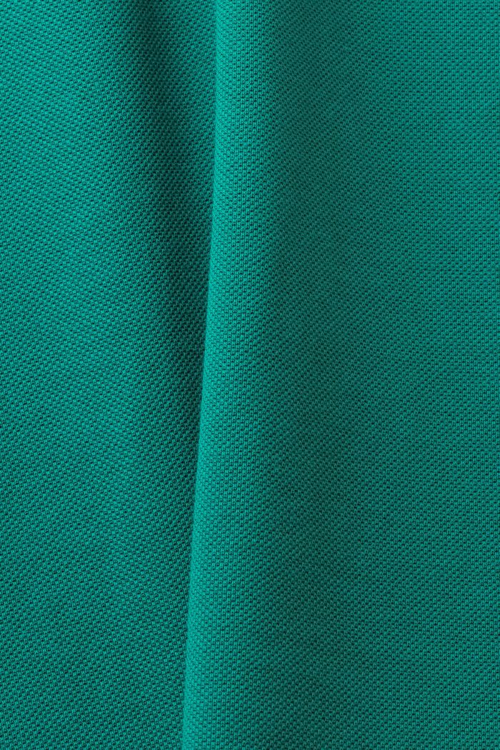 Polokošile střihu slim fit, EMERALD GREEN, detail image number 6