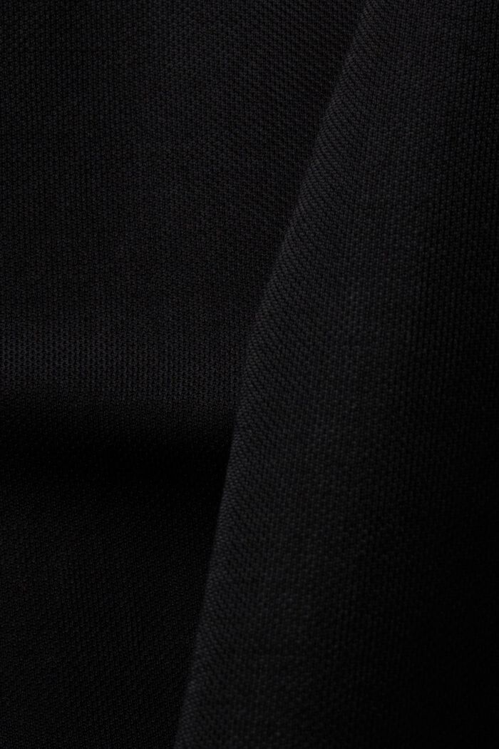 Kalhoty se širokými nohavicemi, bez zapínání, BLACK, detail image number 6