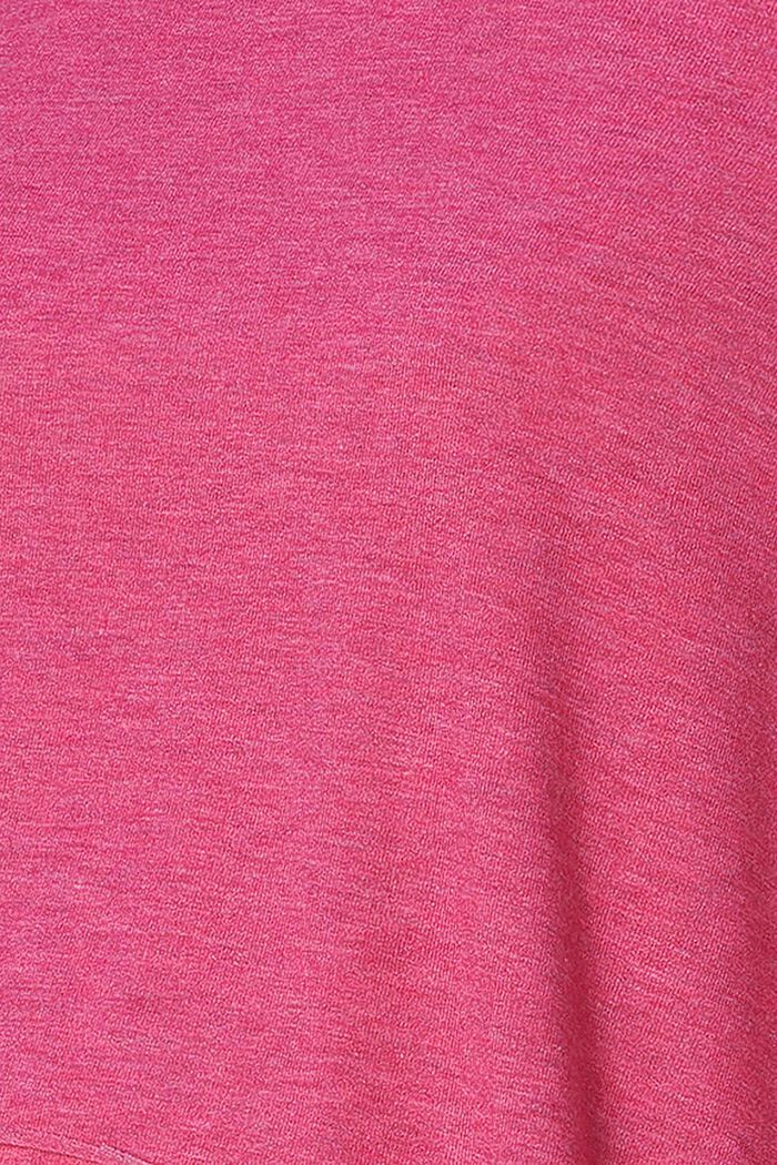 MATERNITY tričko bez rukávů na kojení, PINK FUCHSIA, detail image number 4