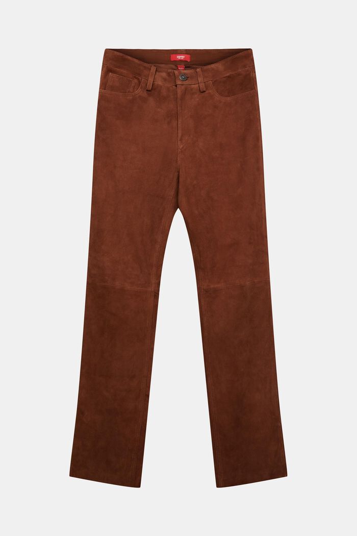 Semišové kalhoty s rovnými nohavicemi, BARK, detail image number 7