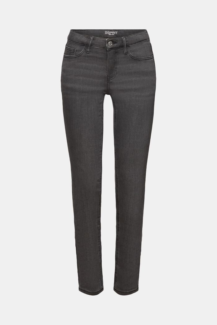 Strečové džíny s úzkým střihem Slim Fit, GREY MEDIUM WASHED, detail image number 7