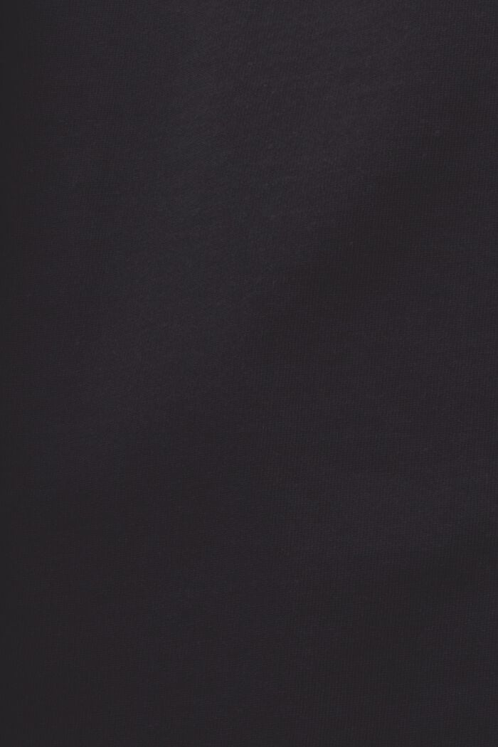 Unisex žerzejové tričko z bio bavlny, s potiskem, BLACK, detail image number 6