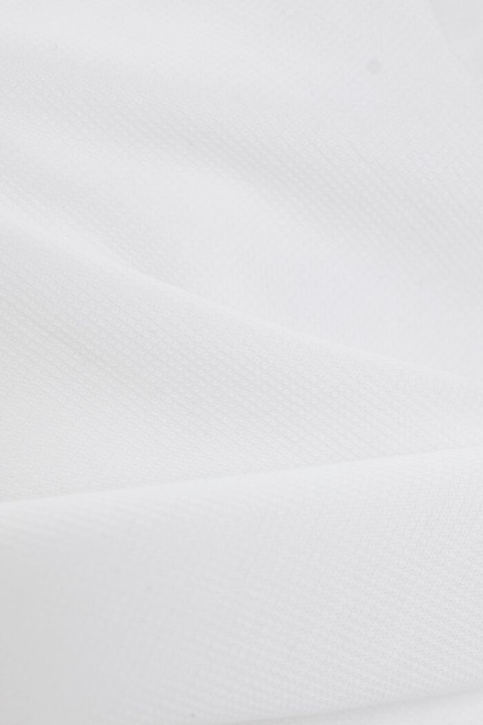 Košile se stojáčkem z bavlny, WHITE, detail image number 4