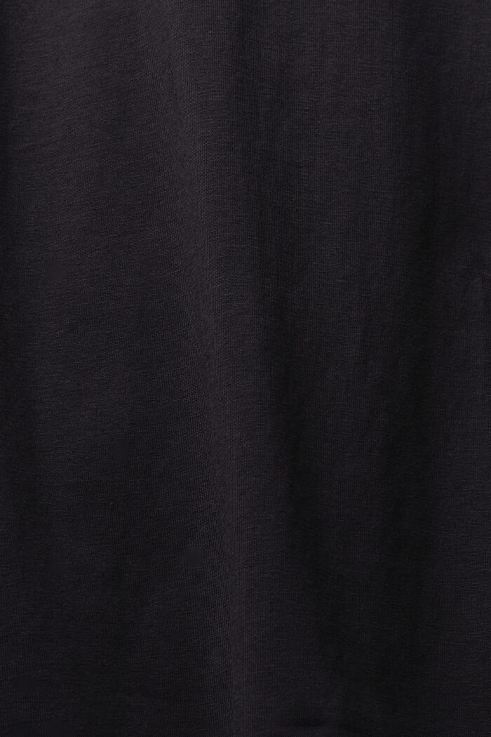 Pyžamová souprava s krajkovými detaily, BLACK, detail image number 1