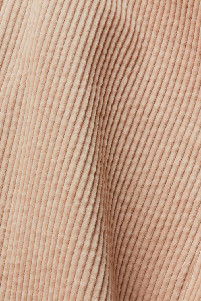 Manšestrové kalhoty z bavlny, LIGHT TAUPE, detail image number 6