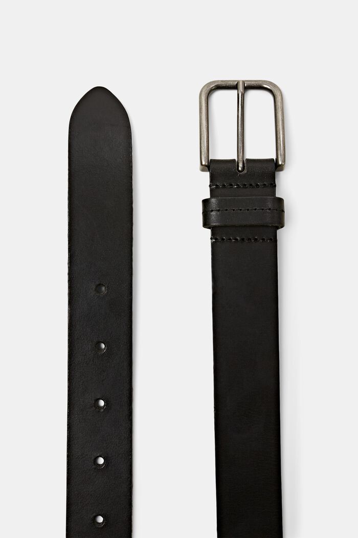 Kožený pásek, BLACK, detail image number 1