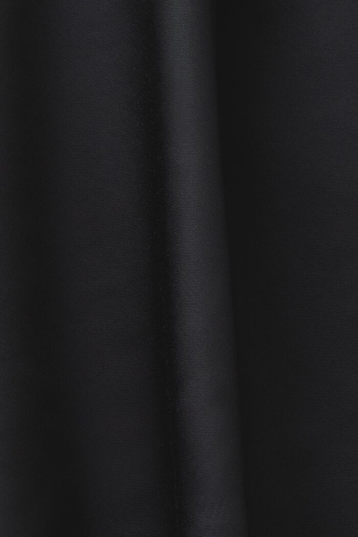 Saténová midi sukně, BLACK, detail image number 5