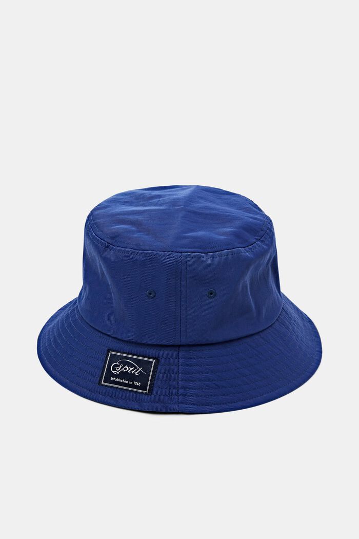 Rybářský klobouk z kepru, s logem, BRIGHT BLUE, detail image number 0