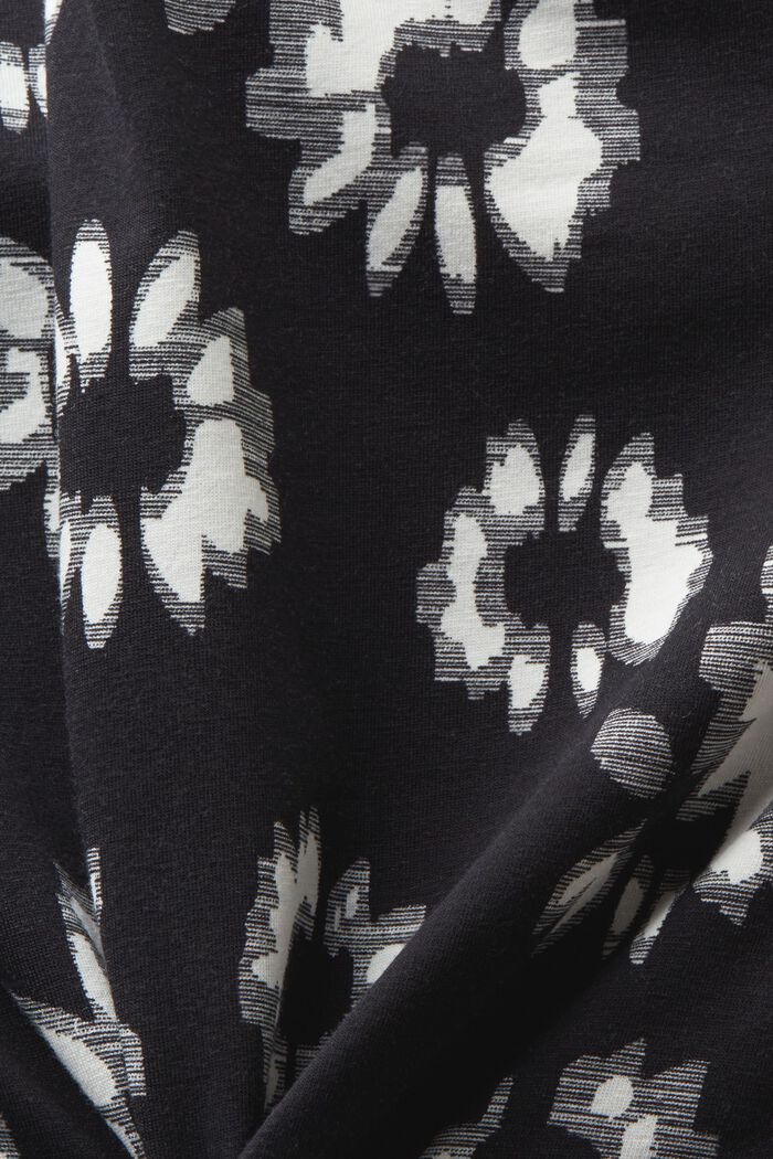 Tričko s dlouhým rukávem a potiskem, BLACK, detail image number 6