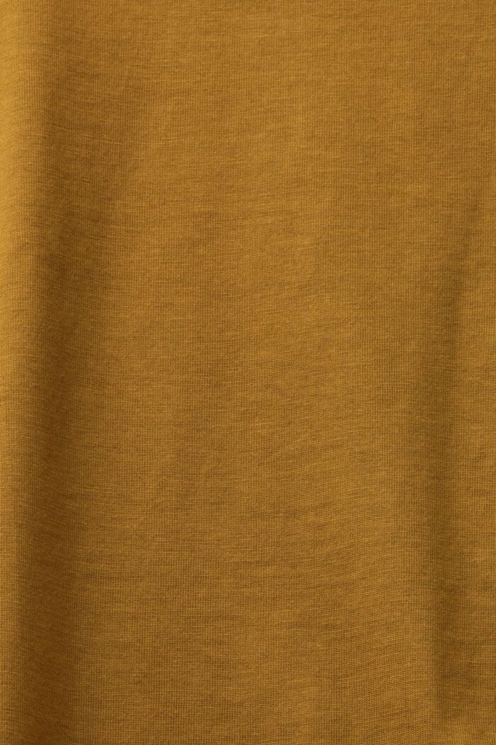 Tričko s kulatým výstřihem a krátkým rukávem, OLIVE, detail image number 4