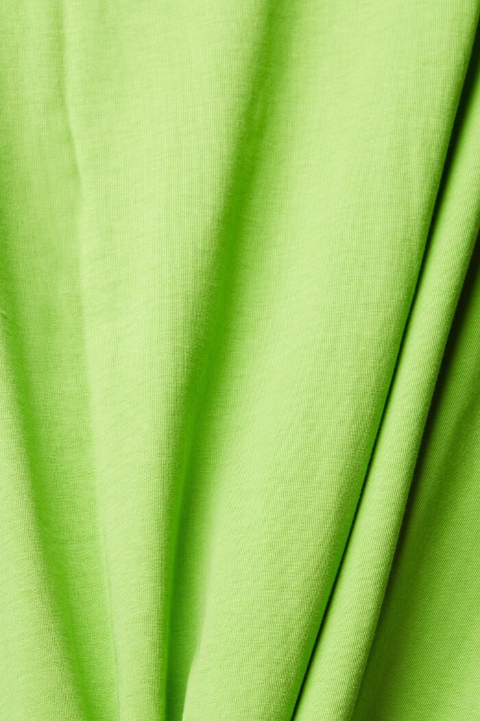 Žerzejové tričko s natištěným logem, CITRUS GREEN, detail image number 1