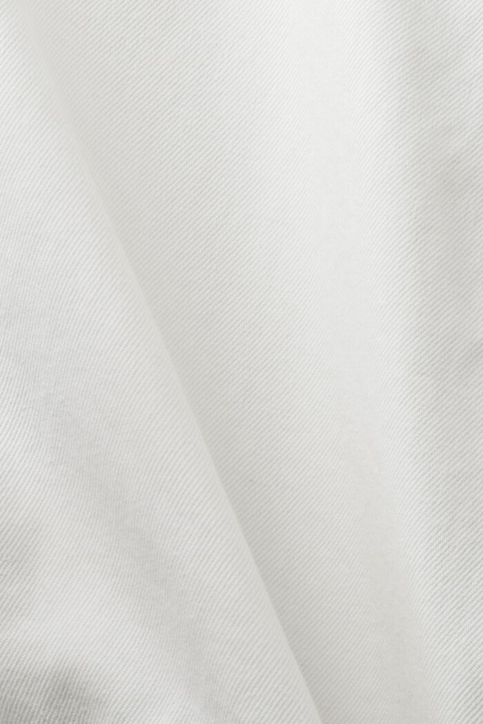 Košilová bunda z bio bavlny, OFF WHITE, detail image number 6