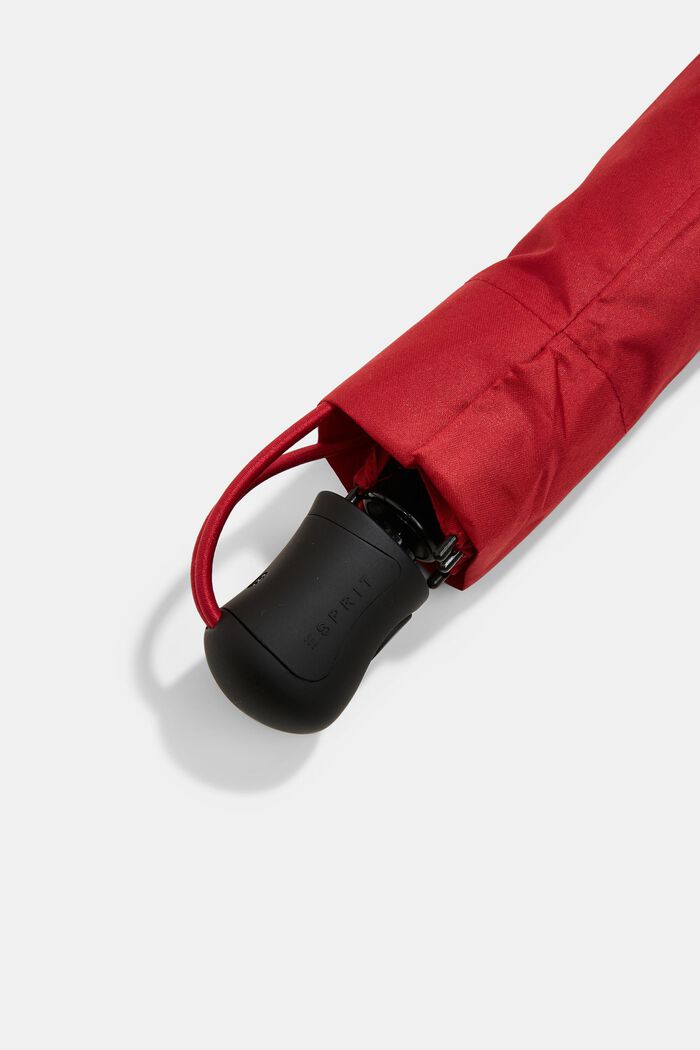 Červený skládací deštník Easymatic slimline, FLAG RED, detail image number 1