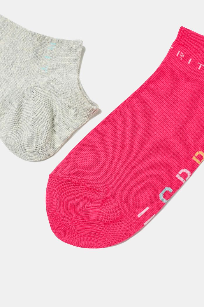 Ponožky do tenisek, s logem, 2 páry v balení, MOULINE, detail image number 1