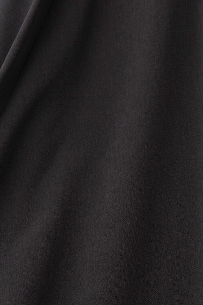 Midi šaty s dlouhým rukávem, BLACK, detail image number 5