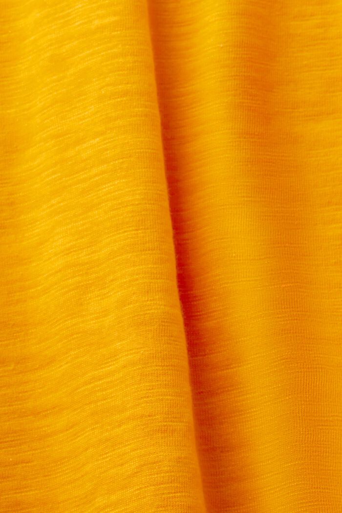 Basic žerzejový top s dlouhým rukávem, GOLDEN ORANGE, detail image number 5