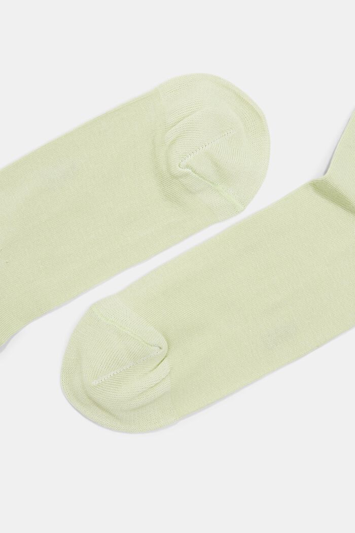 Ponožky z hrubé pleteniny, 2 páry, LIGHT GREEN, detail image number 1