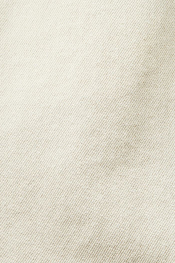 Džíny se střední výškou pasu a s rovným střihem, OFF WHITE, detail image number 6