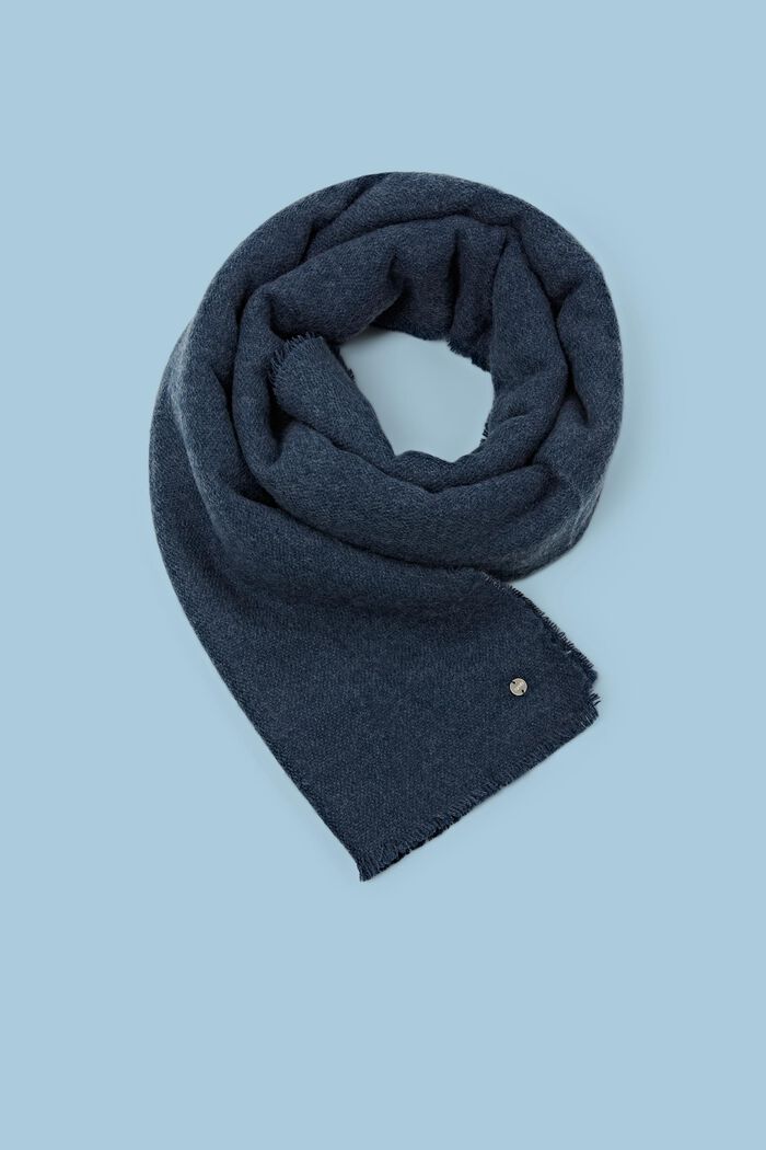 Hebký a hřejivý šátek, GREY BLUE, detail image number 0