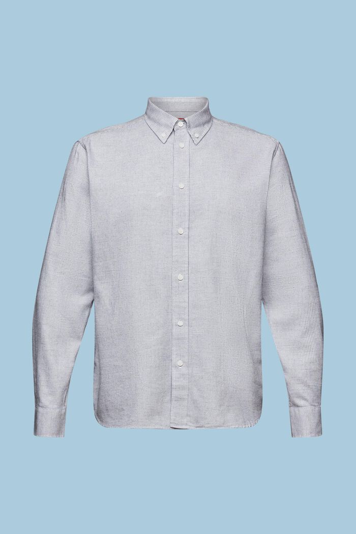 Bavlněné košile s drobným kárem, střih Regular Fit, WHITE, detail image number 6