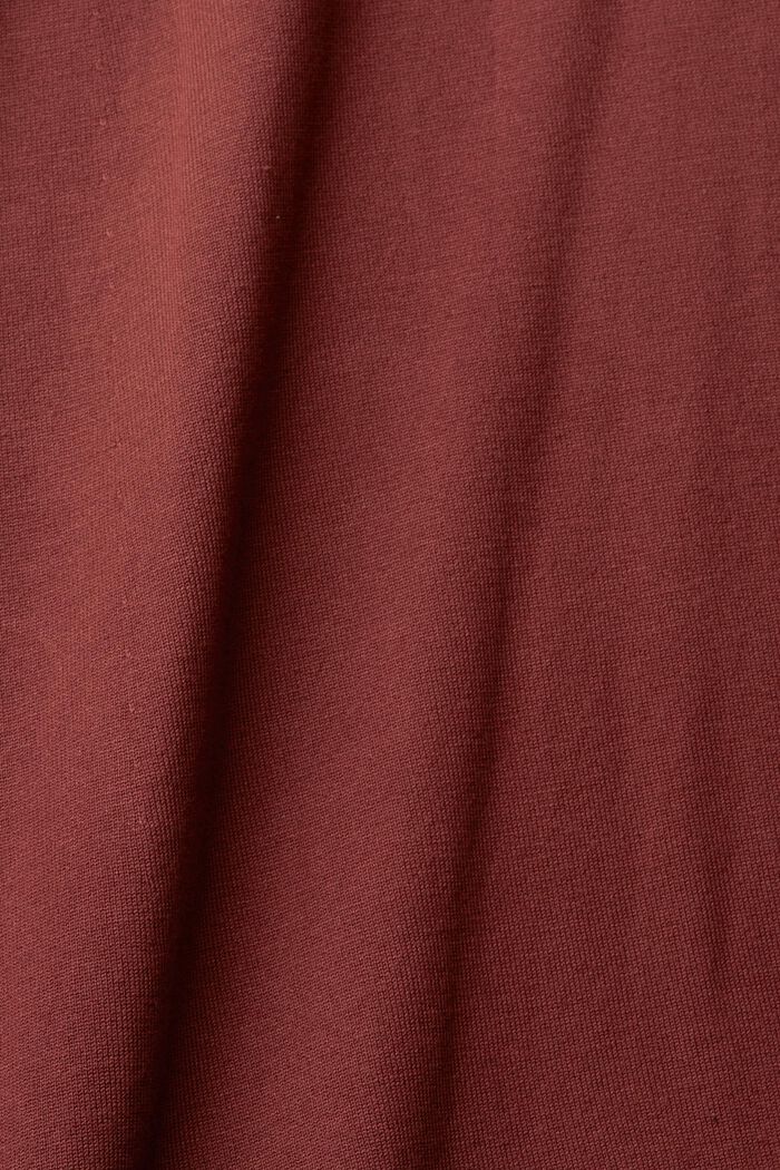 Pletené mini šaty, BORDEAUX RED, detail image number 4