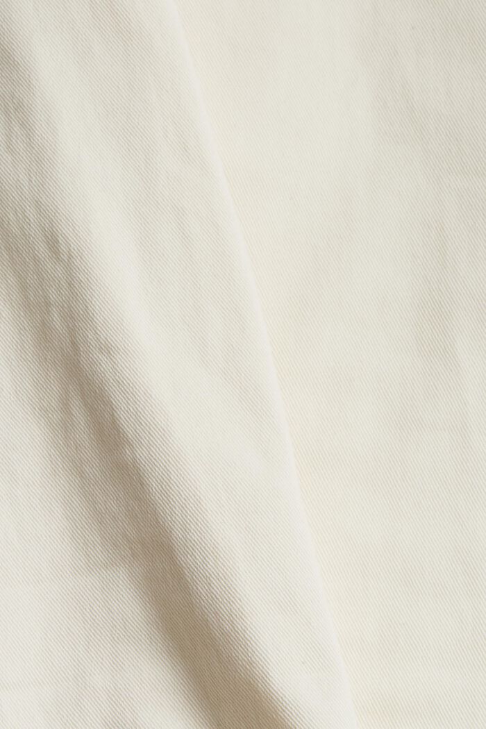Strečové kalhoty s detaily v podobě zipů, OFF WHITE, detail image number 1
