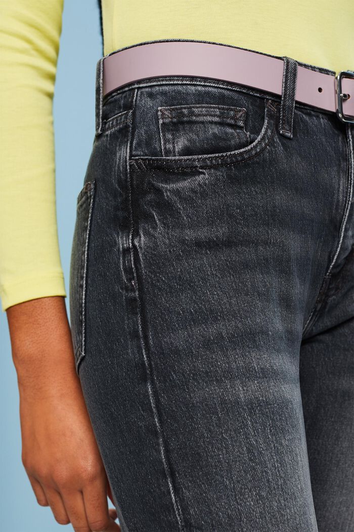 Klasické džíny v retro stylu, BLACK MEDIUM WASHED, detail image number 4
