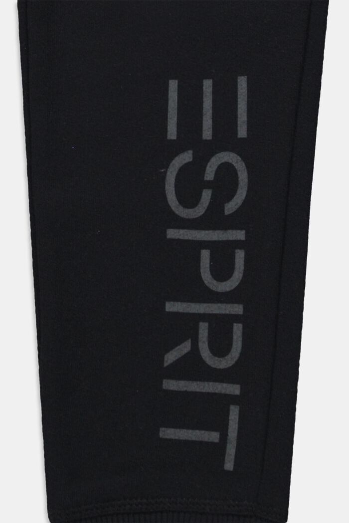 Joggingové kalhoty s natištěným logem, BLACK, detail image number 2