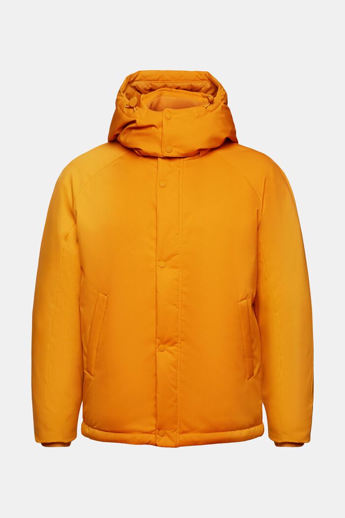 Péřový kabát s kapucí, HONEY YELLOW, detail image number 5