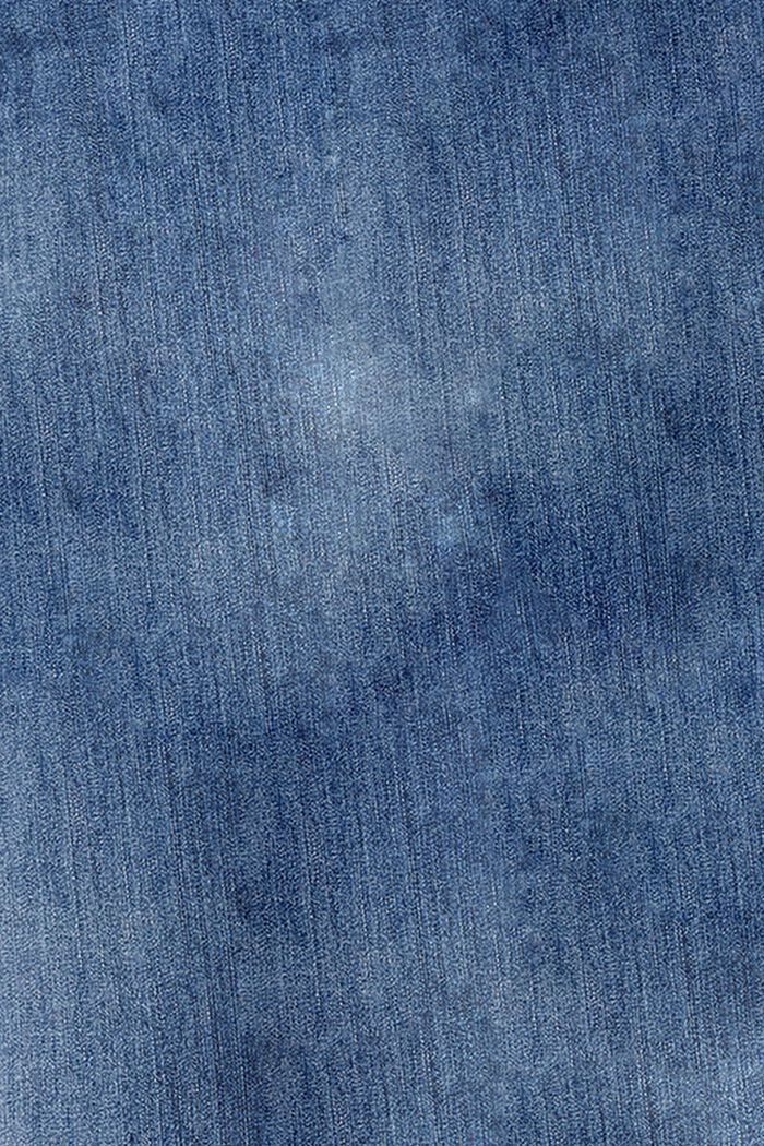 Strečové džíny s pásem pod bříško, BLUE MEDIUM WASHED, detail image number 2