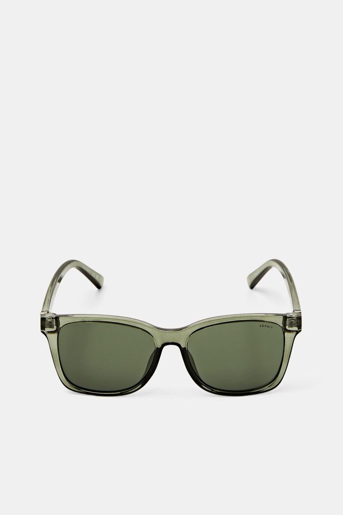 Hranaté sluneční brýle, OLIVE GREEN, detail image number 0